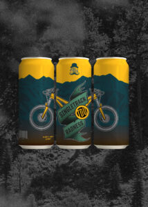 Singletrack Radness Beer Cans