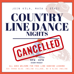 CANCELLED (Oct 30 Only): Country Fridays