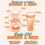 Burger & A Beer Mondays