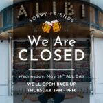 Alibi Truckee Closed ALL DAY