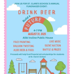 Drink Beer, Build A Future - St. Clare's Annual Fundraiser