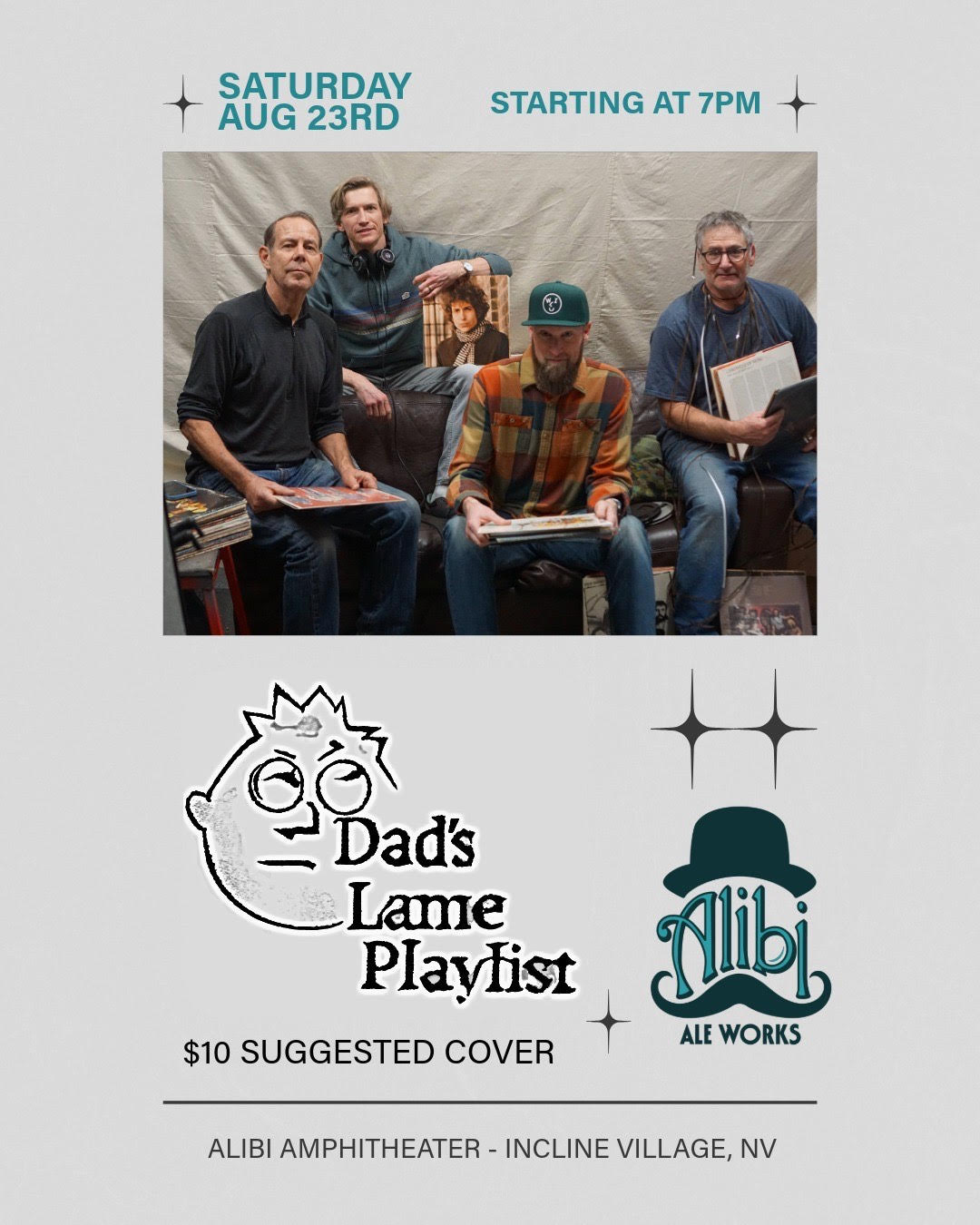 Live Music: Dad's Lame Playlist
