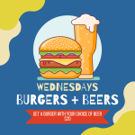 Beer & A Burger For Locals