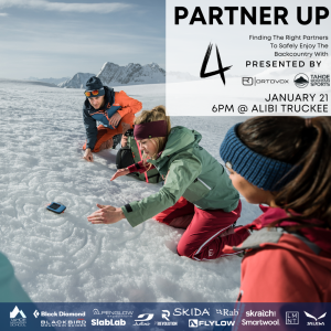 Partner Up: Avalanche Education Series Event #4