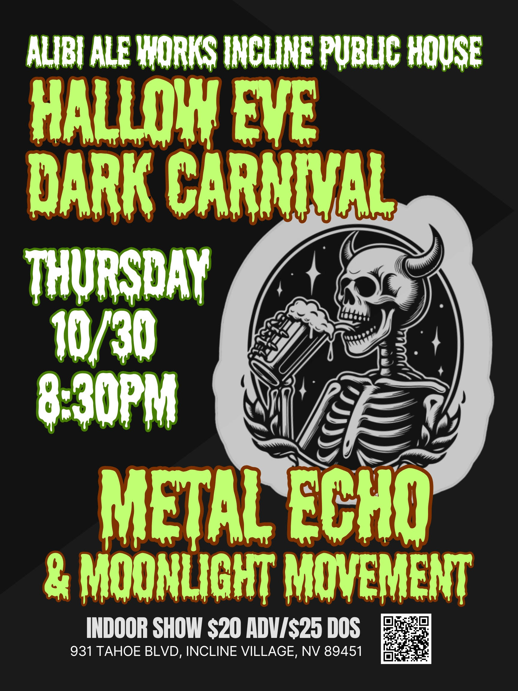 Dark Carnival Party with Metal Echo + Moonlight Movement