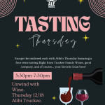 Tasting Thursday with Truckee River Winery