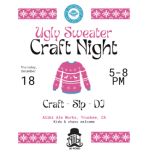 Ugly Christmas Sweater Craft Night