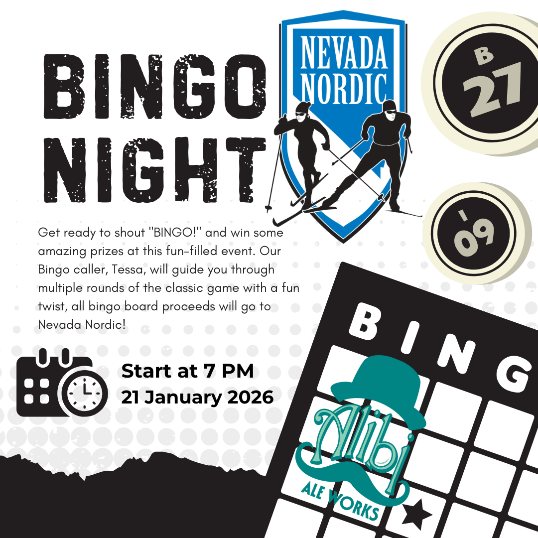 Fundraiser Bingo w/ Nevada Nordic