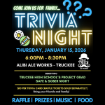 Fundraiser Trivia with Truckee High School