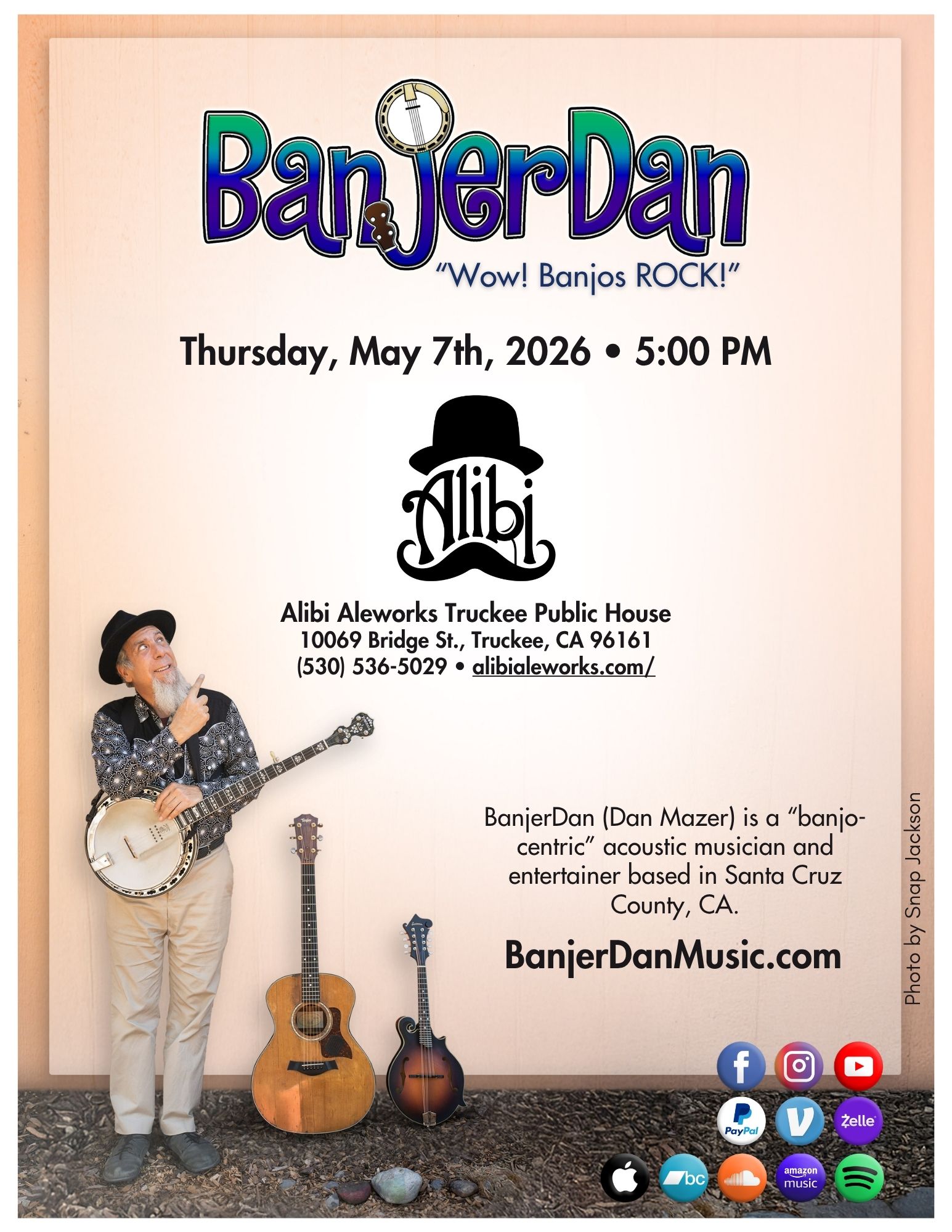 Live Music w/ BanjerDan