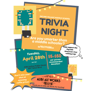Trivia Night w/ IMS: Are You Smarter Than A Middle Schooler?