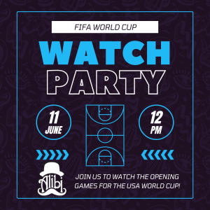 World Cup Opening Watch Party at Alibi