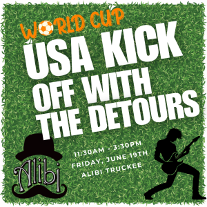 USA Kick-Off with The Detours
