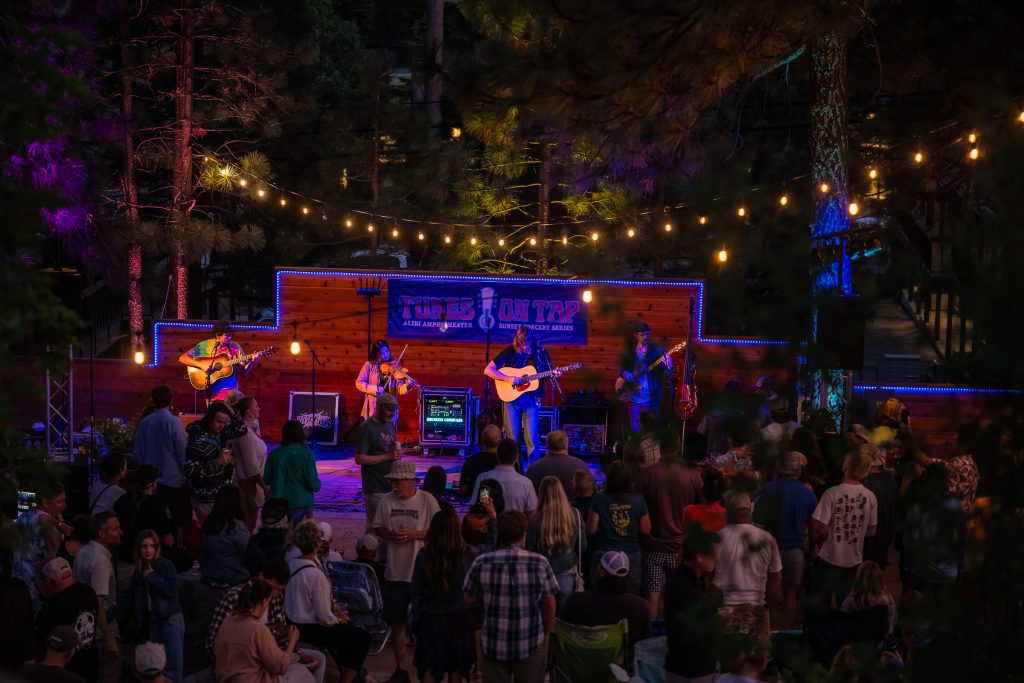alibi ale works tunes on tap alibi amphitheater beer forest