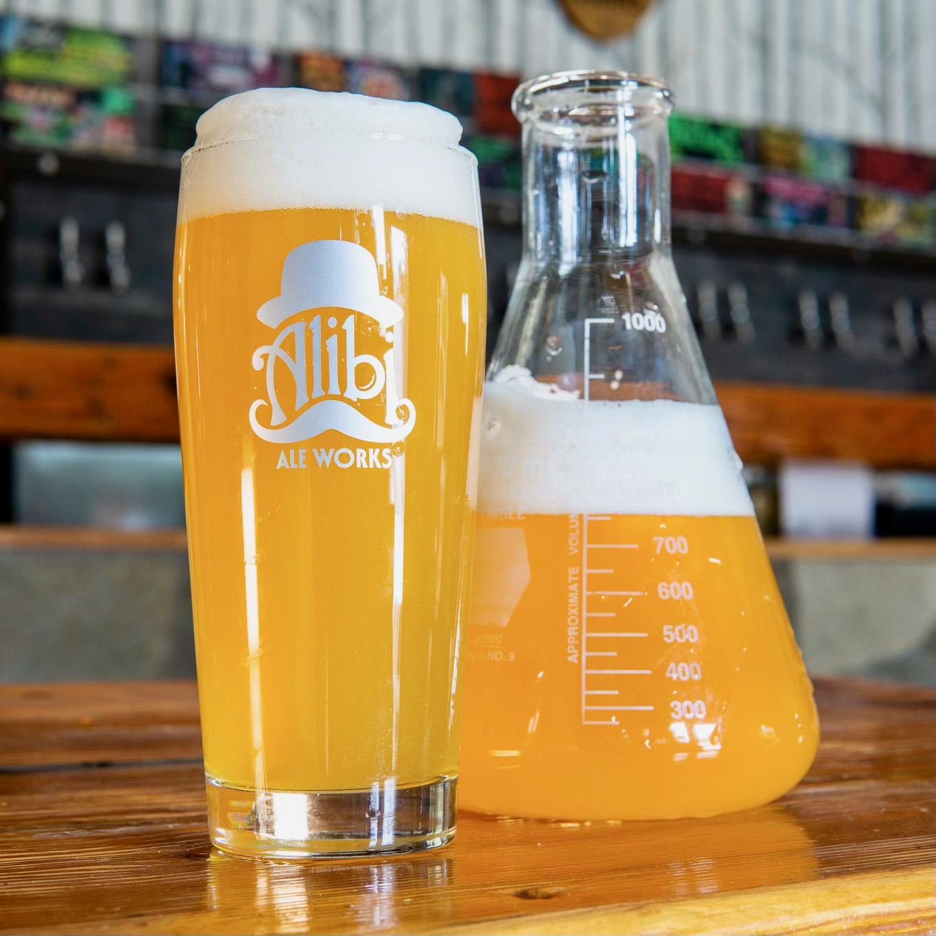 Alibi gluten-reduced beer