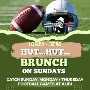 Hut...Hut...BRUNCH!