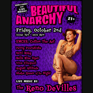 Beautiful Anarchy: Burlesque Show w/ Live Music