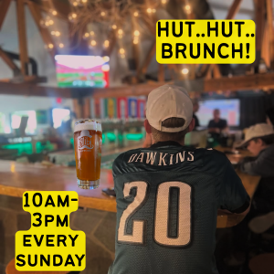 Hut...Hut...BRUNCH!