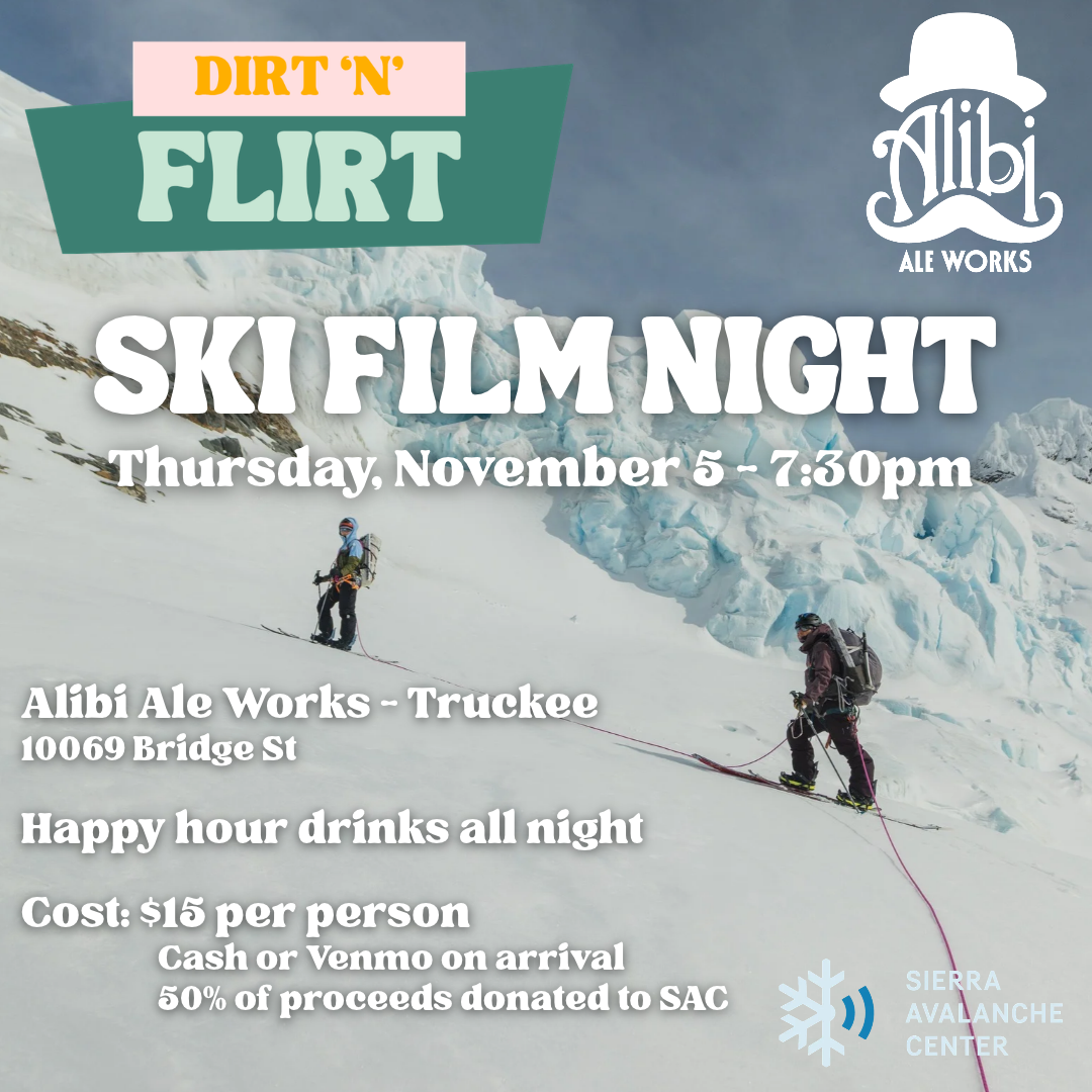 Dirt 'n' Flirt Ski Film Night