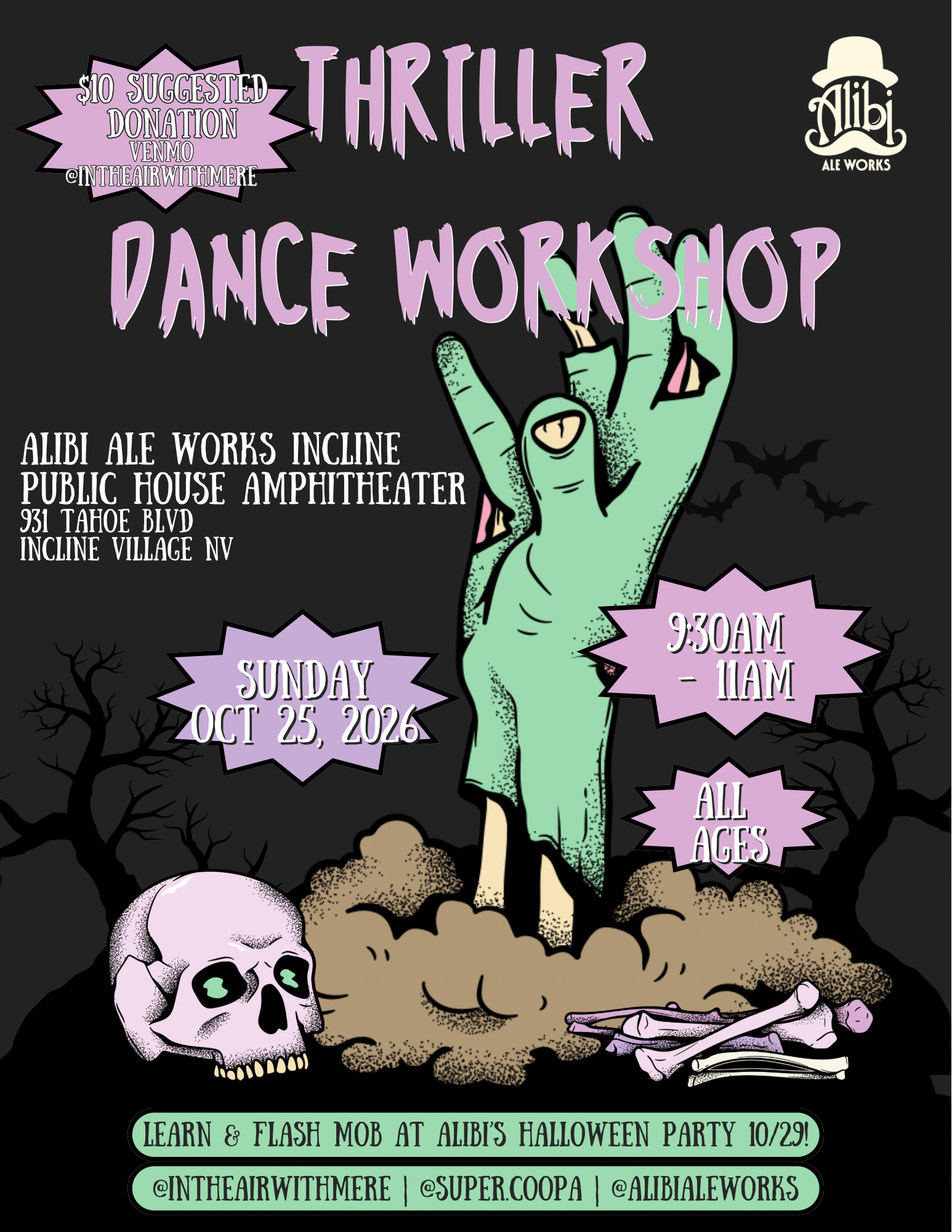 THRILLER Dance Workshop