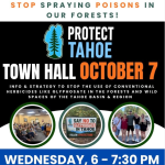 Protect Tahoe Town Hall